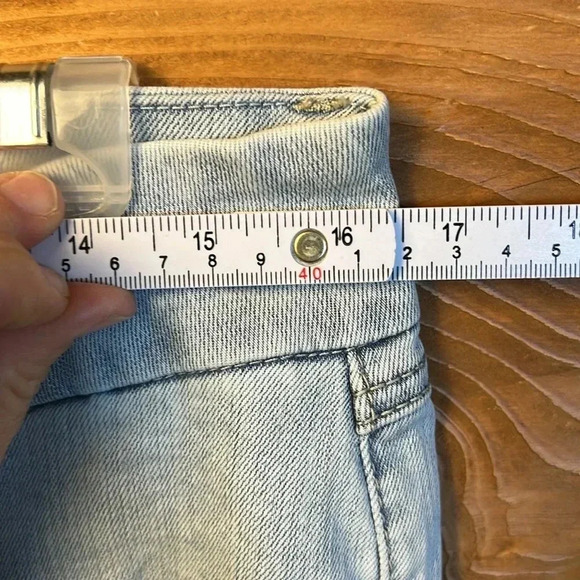 Seven womens jeans Tummy less slimming control panel 10 high-rise skinny distres - Picture 3 of 11